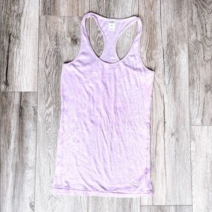 VS PINK. tank top. lavender. size small.